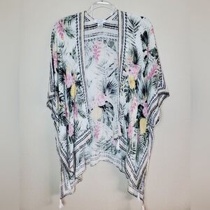 Nine West tropical summer kimono